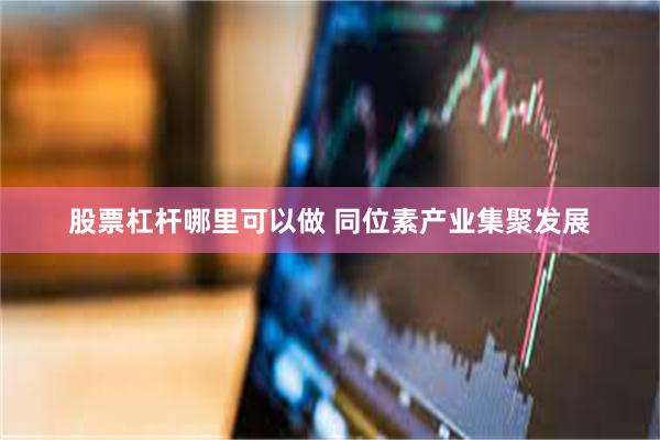 股票杠杆哪里可以做 同位素产业集聚发展