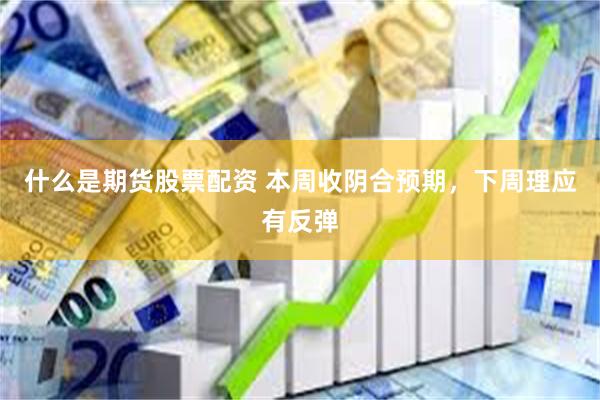 什么是期货股票配资 本周收阴合预期，下周理应有反弹